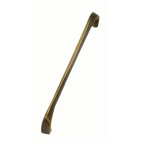6" Center to Center Arched Italian Contemporary Cabinet Pull Light Bronze Finish