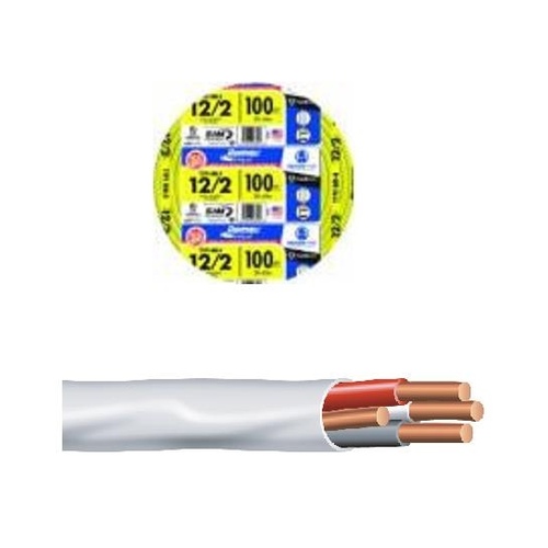 Cerro Electrical Products 28828223 Romex SIMpull NM-B Copper Cable 12-Gauge 2-Conductor 100ft