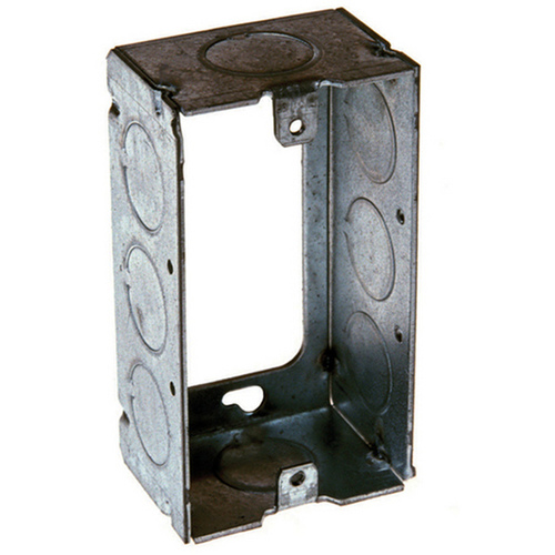 Handy Box Switch Box Extension Steel 1-Gang 1-1/2" Deep