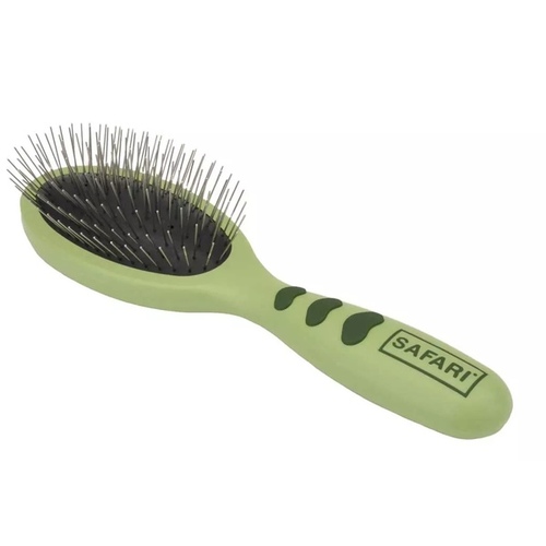 Wire Pin Brush with Plastic Handle - Large