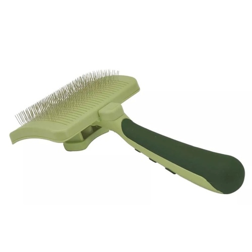 COASTAL PET PRODUCTS, INC. W417 Dog Self-Cleaning Slicker Brush - Medium