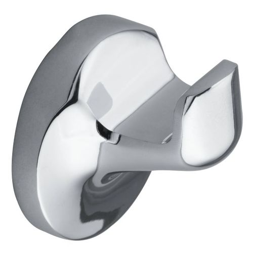 Aspen Single Robe Hook Bright Chrome Finish