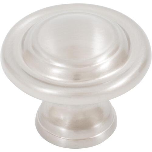 Charlotte 1-3/4" Bi-Fold / Cabinet Knob - Satin Nickel