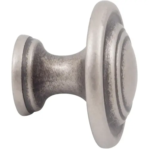 Charlotte 1-3/4" Bi-Fold / Cabinet Knob - Weathered Nickel