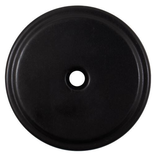 1-3/4" Backplate - Matte Black