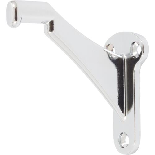 Heavy-Duty Handrail Bracket - Polished Chrome