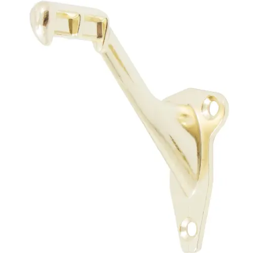 Handrail Bracket - Polished Brass