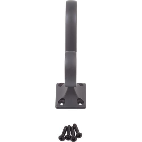 Heavy-Duty Coat & Hat Hook - Matte Black