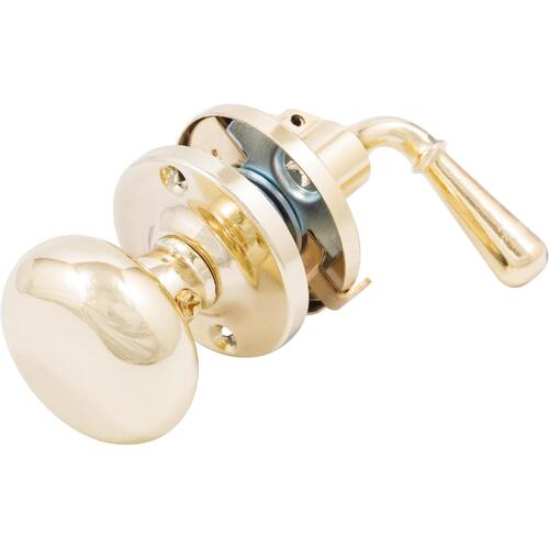 Stone Harbor Hardware 30970-3 Rim Storm Door Lock - Polished Brass