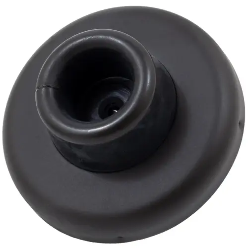 2-1/4" Concave Wall Stop - Matte Black