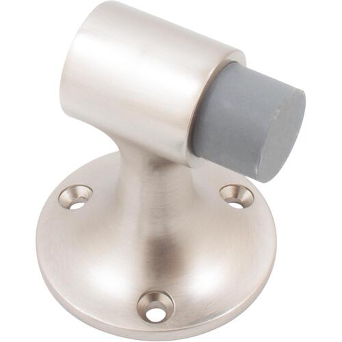 3" Heavy-Duty Floor Stop - Satin Nickel