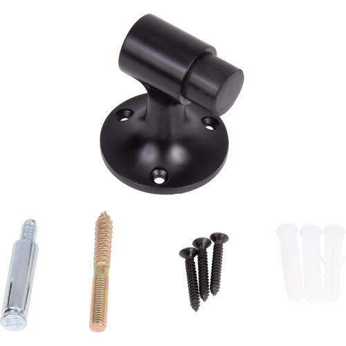 3" Heavy-Duty Floor Stop - Matte Black