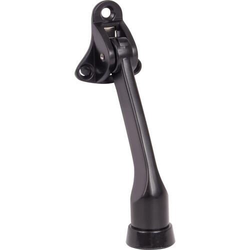 4" Kick-Down Door Stop - Matte Black