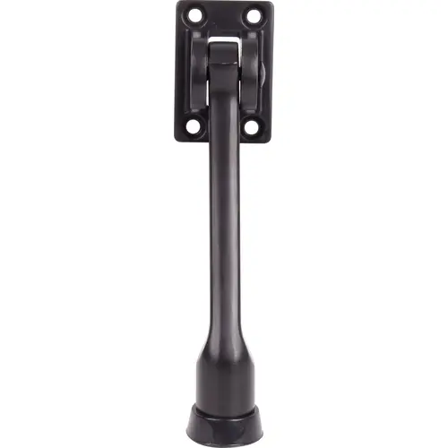 5" Heavy-Duty Kick-Down Door Stop - Matte Black