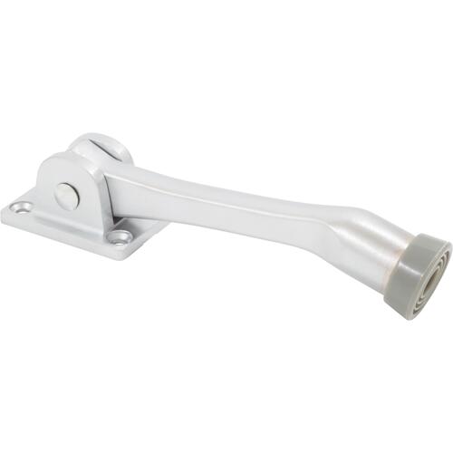 5" Heavy-Duty Kick-Down Door Stop - Satin Chrome