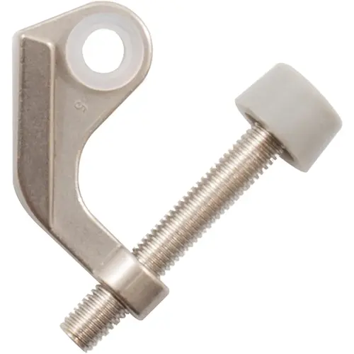 Door Protector Hinge Pin Stop - Satin Nickel