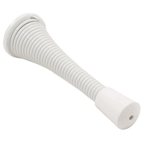 3" Heavy-Duty Spring Door Stop - White