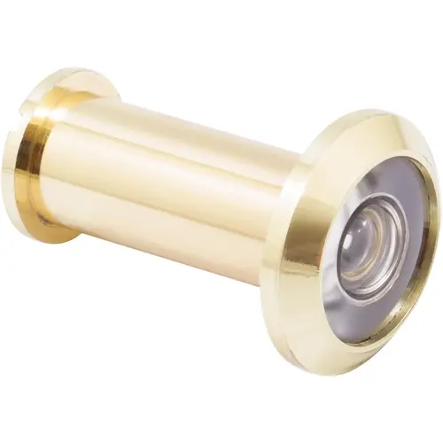 180 Degree Door Viewer - Polished Brass