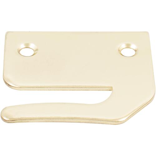 Large Rim Strike for Casement Latch - Polished Brass