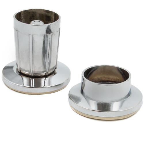 Adjustable Flange for 4020 Shower Rod (Zinc) - Polished Chrome