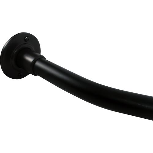 Essential 5' Curved Shower Rod - Dark Bronze