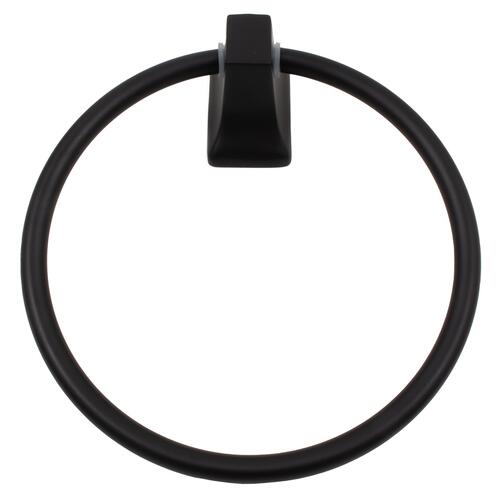 Lakewood Towel Ring - Matte Black