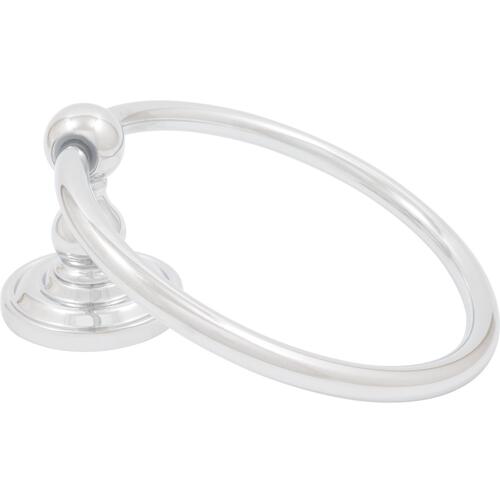 Charlotte Towel Ring - Polished Chrome