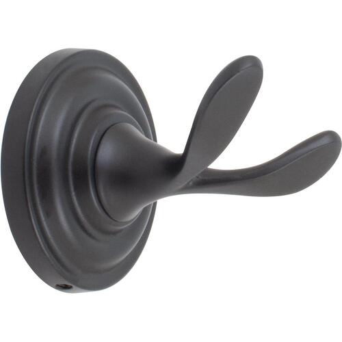 Charlotte Robe Hook - Matte Black