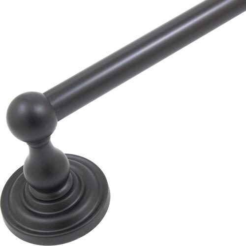 Charlotte 24" Towel Bar - Matte Black