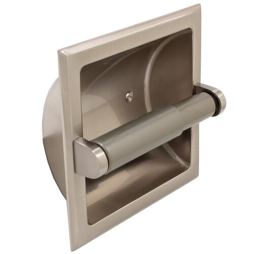 Recessed Paper Holder - Satin Nickel