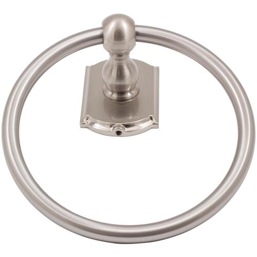 Cambridge Towel Ring - Satin Nickel