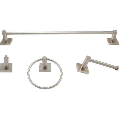 Vienna 4-Piece Set - Satin Nickel