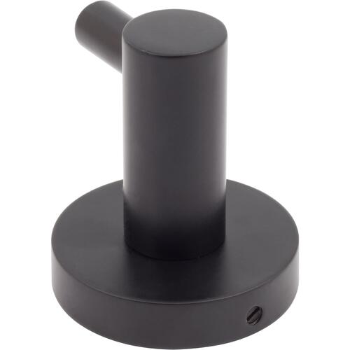 Zurich Robe Hook - Matte Black