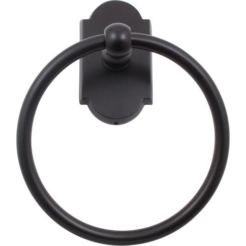 Laredo Towel Ring - Matte Black