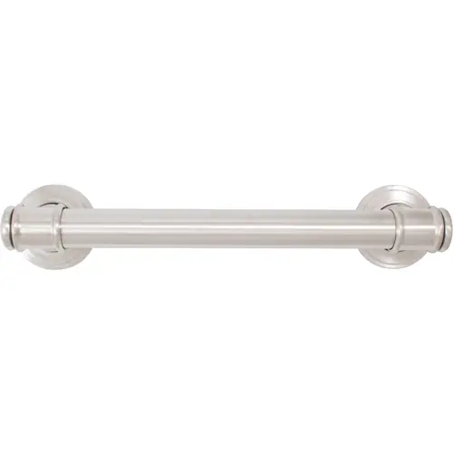 Barrington 12" Decorative Grab Bar - Satin Stainless Steel