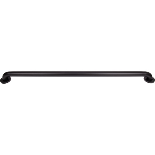 Knurled 42" Grab Bar - Matte Black