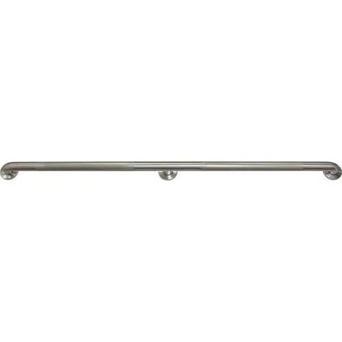 Knurled 54" Grab Bar - Satin Stainless Steel