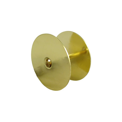 2-5/8" Hole Filler Plate - Polished Brass