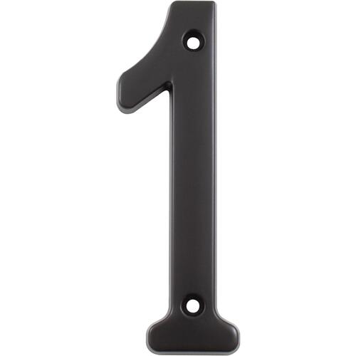 4" Heavy-Duty House Number 1 - Oil-Rubbed Bronze