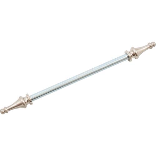 4" Hinge Pin with Steeple Ends - Satin Nickel