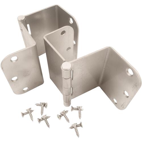 Stone Harbor Hardware 55812-15 3-1/2" 5/8R Swing Clear Hinge - pack of 2 - Satin Nickel