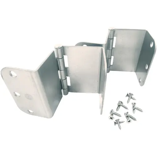 3-1/2" 5/8R Swing Clear Hinge - pack of 2 - Polished Chrome