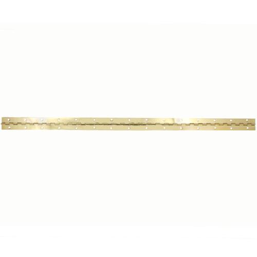 Stone Harbor Hardware 5611-3 30" x 1-1/2" Continuous Piano Hinge - Polished Brass