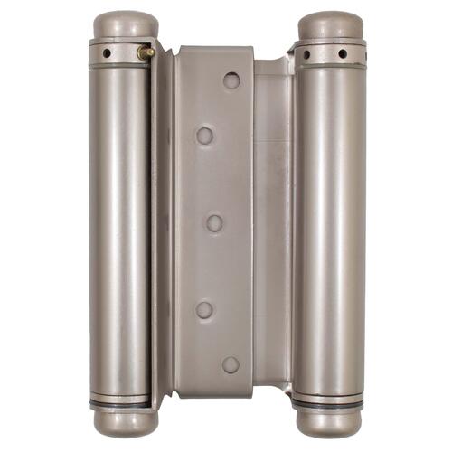 Stone Harbor Hardware 56506-15 6" Heavy-Duty Double Acting Spring Hinge - Satin Nickel