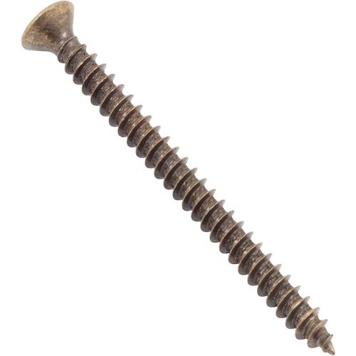 Stone Harbor Hardware 5940-5 Hinge Screw Pack (6/pk #9 x 2-1/4") - Antique Brass