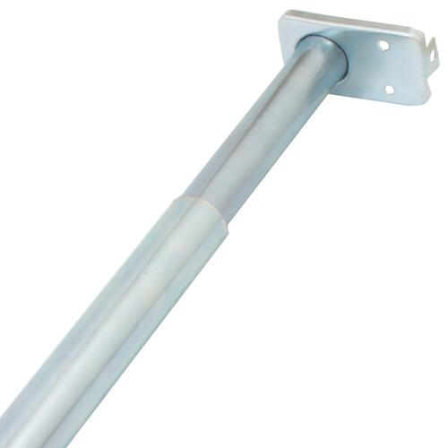 Stone Harbor Hardware 7221-BZ 18" - 30" Adjustable Closet Pole - Bright Zinc