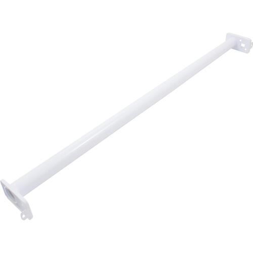 Stone Harbor Hardware 7222-WH 30" - 48" Adjustable Closet Pole - White