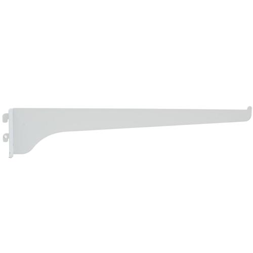 Stone Harbor Hardware 76213-WH 12" Single Track Shelf Bracket - White