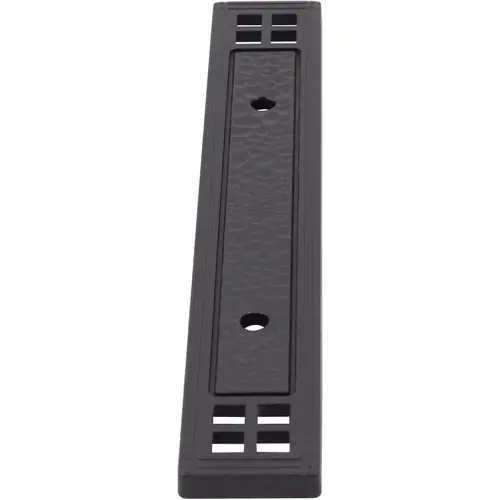 Stone Harbor Hardware 9414-19 Arts & Crafts Backplate for 9412 Pull - Matte Black