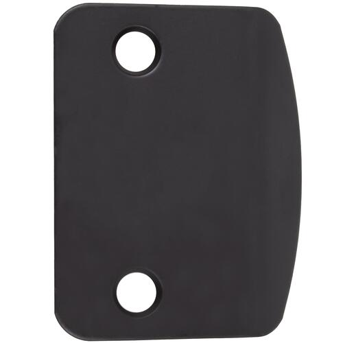 Stone Harbor Hardware 9510-19 Full Lip Round Corner Blank Strike - Matte Black